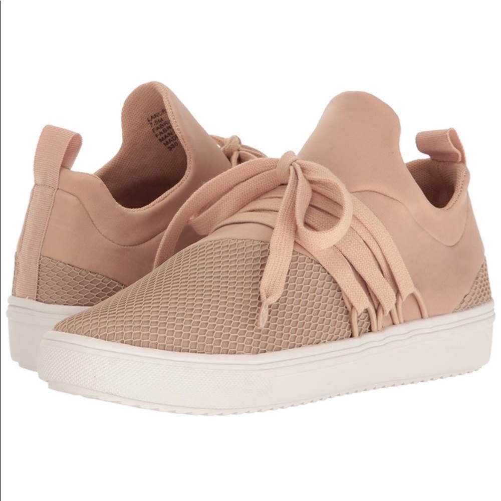 Steve Madden baby pink Lancer sneakers